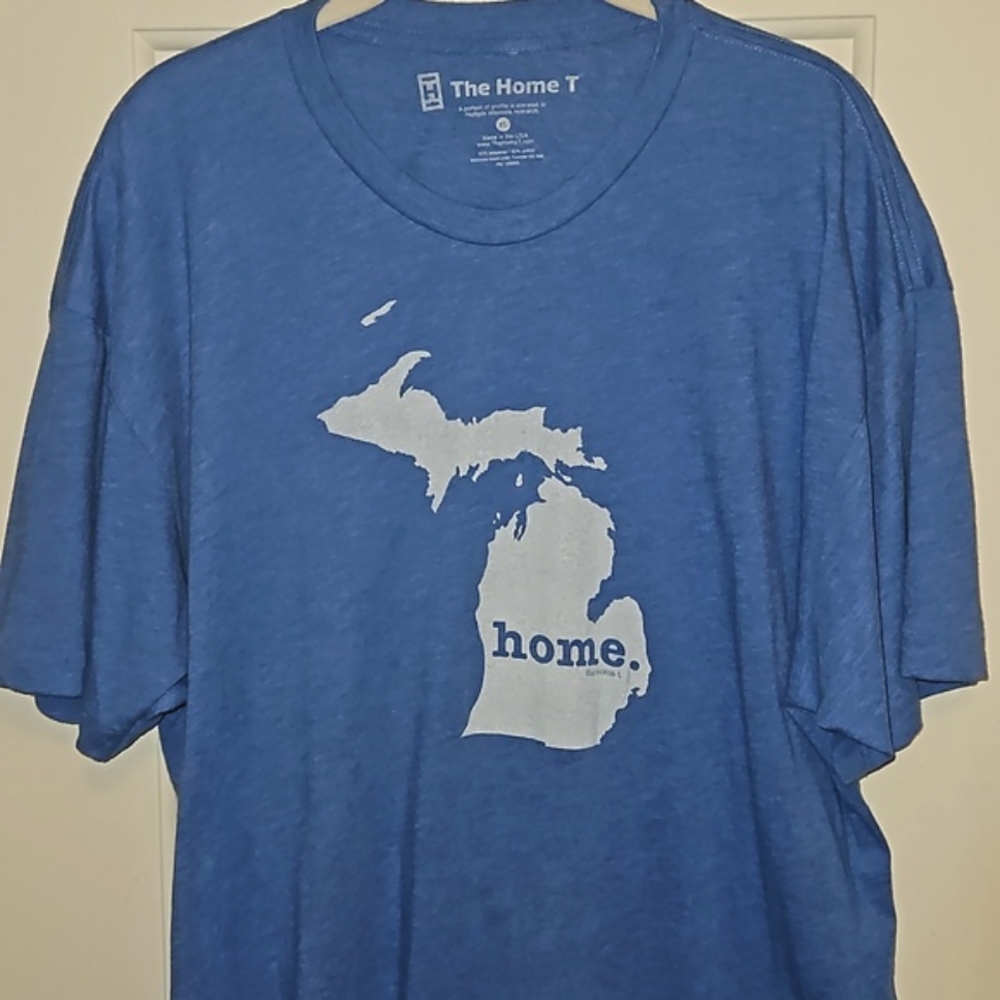 MICHIGAN - The Home T - XL - Chambray Blue - NWOT